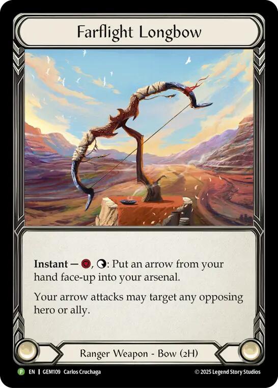Farflight Longbow [GEM109] (GEM Pack 4)  Cold Foil | The CG Realm