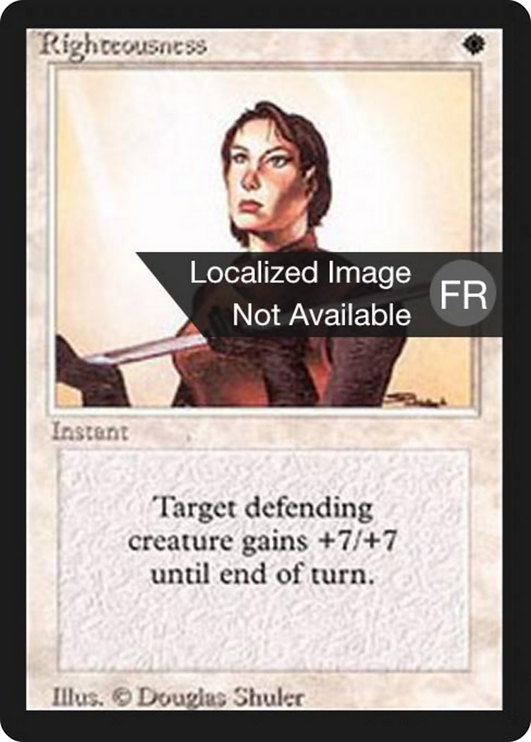 Righteousness (FBB-) - Foreign Black Border