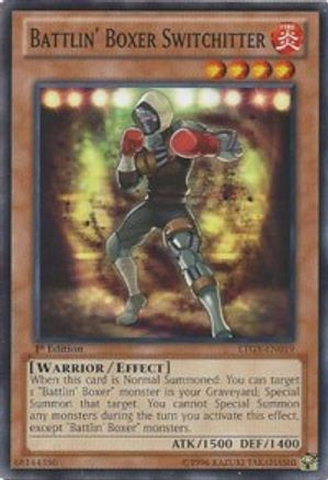 Battlin' Boxer Switchitter (LTGY-EN019) - Lord of the Tachyon Galaxy Unlimited