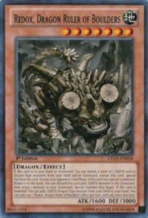 Redox, Dragon Ruler of Boulders (LTGY-EN038) - Lord of the Tachyon Galaxy Unlimited