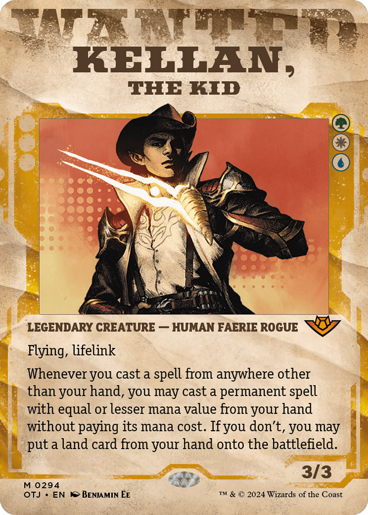 Kellan, the Kid (Showcase) [Outlaws of Thunder Junction] | The CG Realm