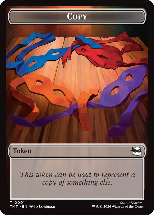 Treasure // Copy Double-Sided Token (TMC-3 // 1) - Commander: Teenage Mutant Ninja Turtles