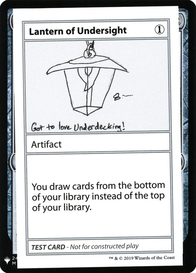 Lantern of Undersight [Mystery Booster Playtest Cards] | The CG Realm