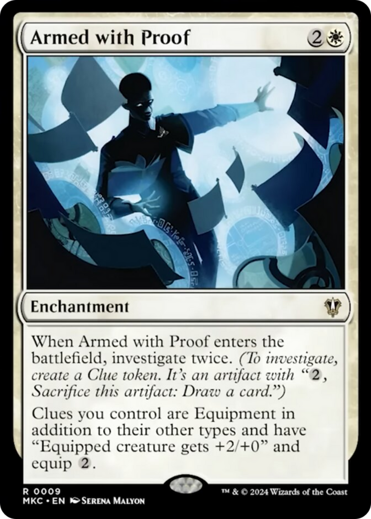 Armed with Proof [Murders at Karlov Manor Commander] | The CG Realm