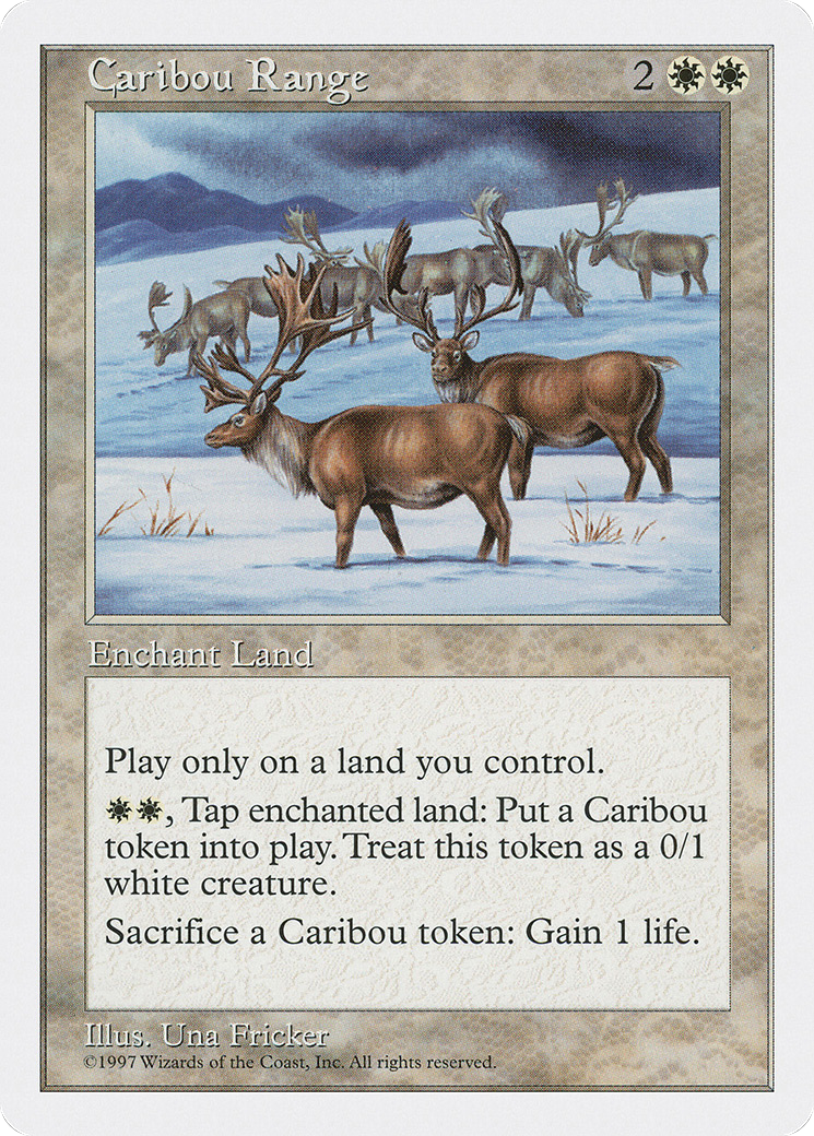 Caribou Range (5ED-) - Fifth Edition