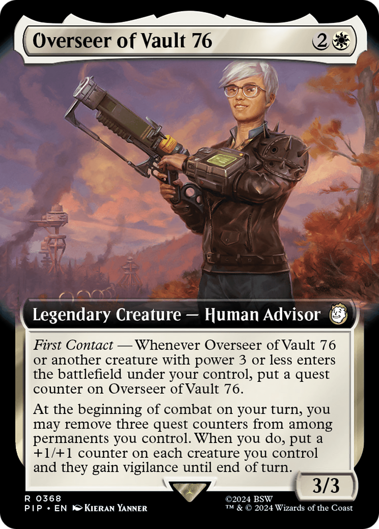 Overseer of Vault 76 (Extended Art) [Fallout] | The CG Realm