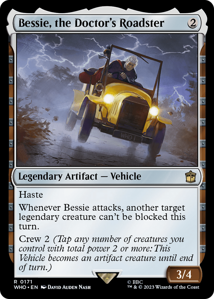 Bessie, the Doctor's Roadster [Doctor Who] | The CG Realm