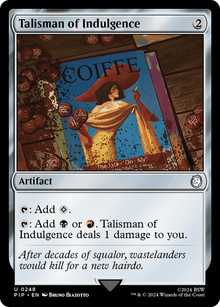 Talisman of Indulgence [Fallout] | The CG Realm