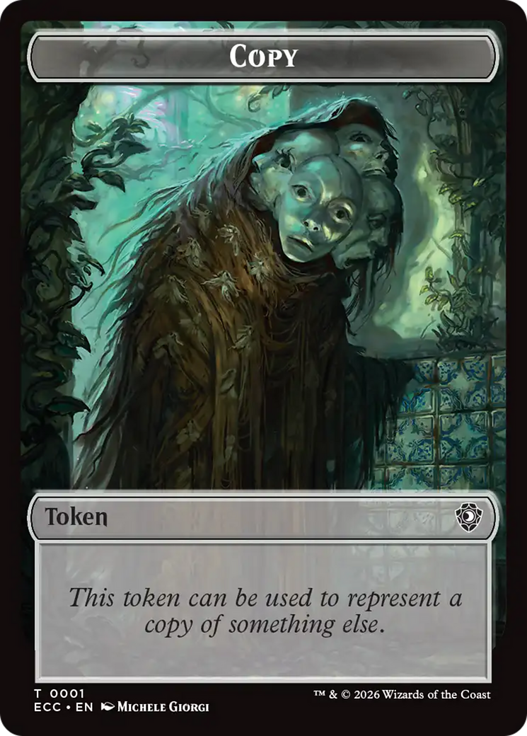 Treasure // Copy Double-Sided Token (ECC-10 // 1) - Commander: Lorwyn Eclipsed