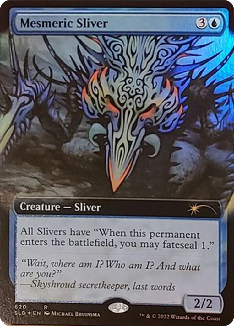 Mesmeric Sliver (Extended Art) [Secret Lair Drop Series] | The CG Realm