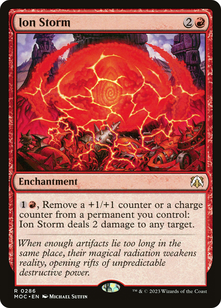Ion Storm [March of the Machine Commander] | The CG Realm
