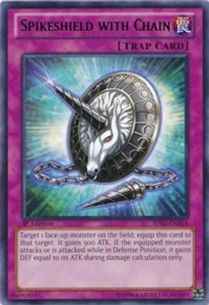 Spikeshield with Chain (BP02-EN214) - Battle Pack 2: War of the Giants Unlimited