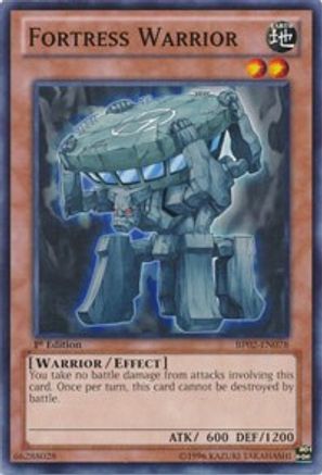 Fortress Warrior (BP02-EN078) - Battle Pack 2: War of the Giants Unlimited