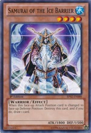 Samurai of the Ice Barrier (BP02-EN088) - Battle Pack 2: War of the Giants Unlimited