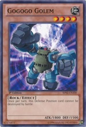 Gogogo Golem (BP02-EN100) - Battle Pack 2: War of the Giants Unlimited