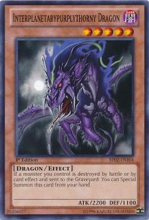 Interplanetarypurplythorny Dragon (BP02-EN104) - Battle Pack 2: War of the Giants Unlimited