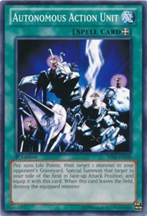Autonomous Action Unit (BP02-EN140) - Battle Pack 2: War of the Giants Unlimited