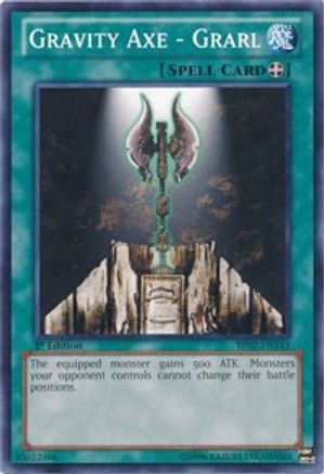 Gravity Axe - Grarl (BP02-EN143) - Battle Pack 2: War of the Giants Unlimited