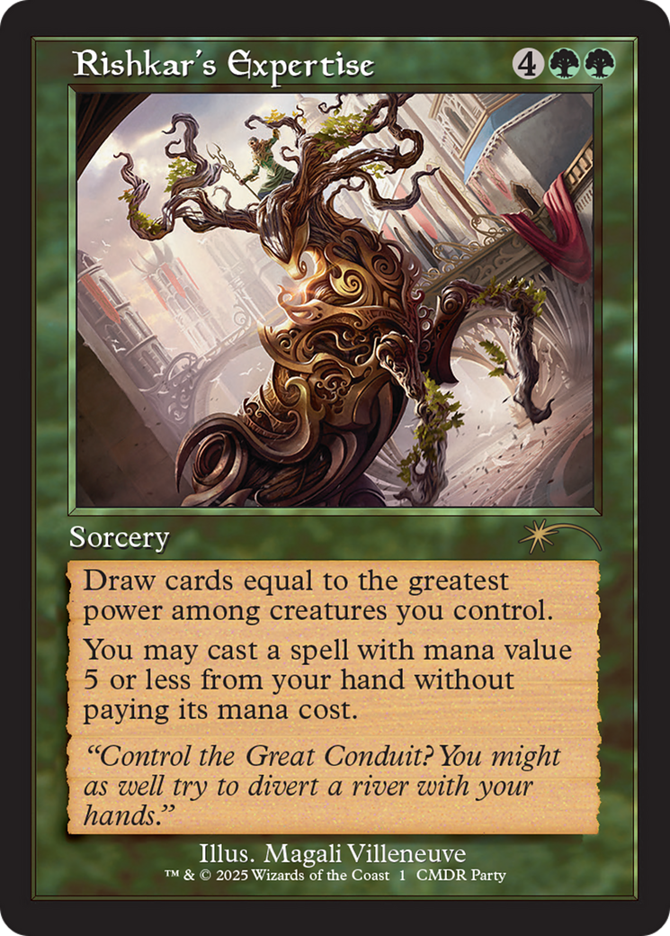 Rishkar's Expertise (Retro Frame) [Wizards Play Network 2025] | The CG Realm