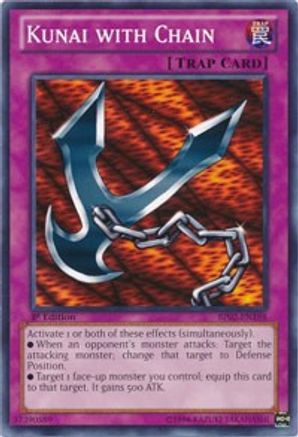 Kunai with Chain (BP02-EN198) - Battle Pack 2: War of the Giants Unlimited