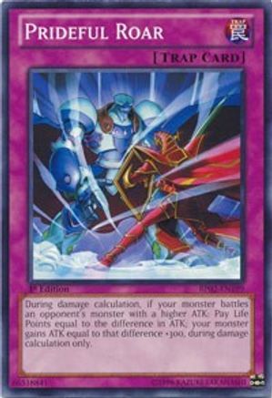 Prideful Roar (BP02-EN199) - Battle Pack 2: War of the Giants Unlimited