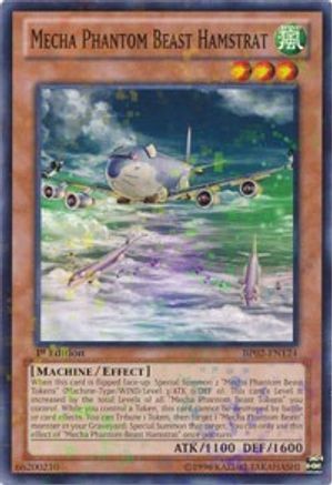Mecha Phantom Beast Hamstrat (Mosaic Rare) (BP02-EN124) - Battle Pack 2: War of the Giants Unlimited
