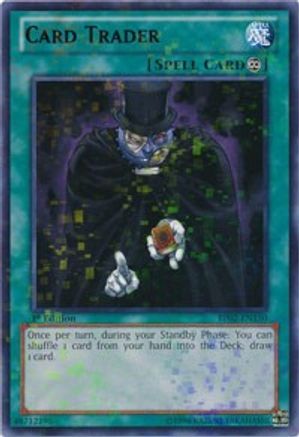 Card Trader (Mosaic Rare) (BP02-EN150) - Battle Pack 2: War of the Giants Unlimited