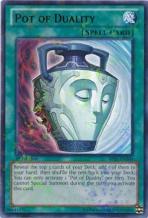 Pot of Duality (Mosaic Rare) (BP02-EN160) - Battle Pack 2: War of the Giants Unlimited