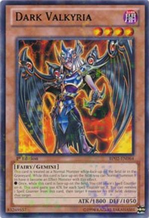 Dark Valkyria (Mosaic Rare) (BP02-EN064) - Battle Pack 2: War of the Giants Unlimited