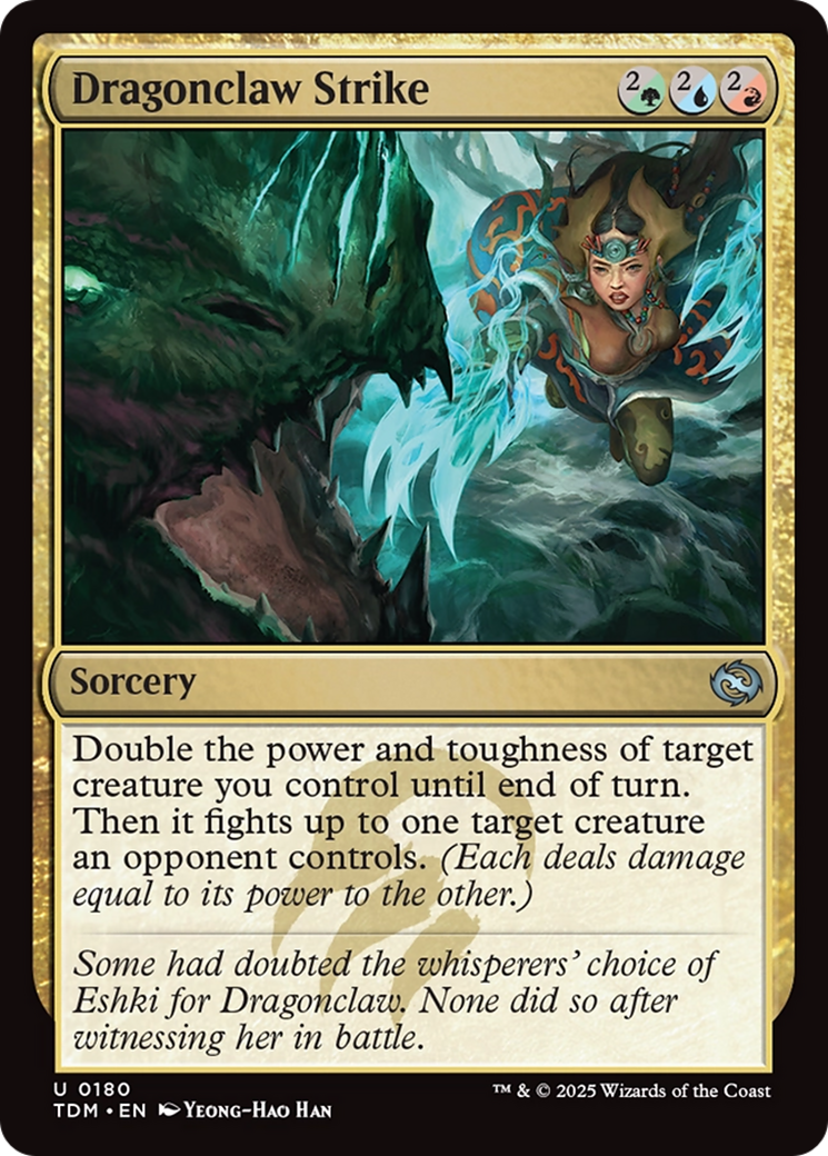 Dragonclaw Strike [Tarkir: Dragonstorm] | The CG Realm