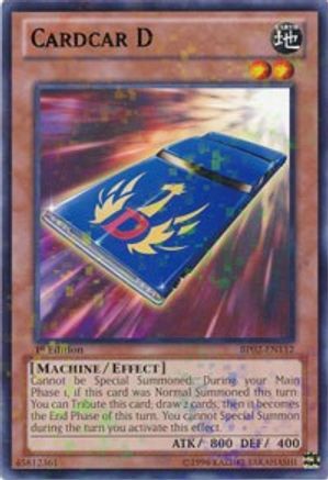 Cardcar D (Mosaic Rare) (BP02-EN112) - Battle Pack 2: War of the Giants Unlimited