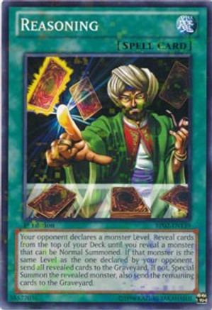 Reasoning (Mosaic Rare) (BP02-EN139) - Battle Pack 2: War of the Giants Unlimited