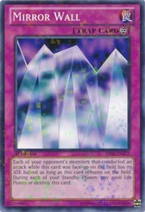Mirror Wall (Mosaic Rare) (BP02-EN172) - Battle Pack 2: War of the Giants Unlimited