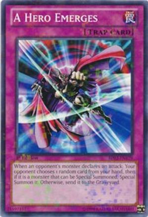 A Hero Emerges (Mosaic Rare) (BP02-EN179) - Battle Pack 2: War of the Giants Unlimited