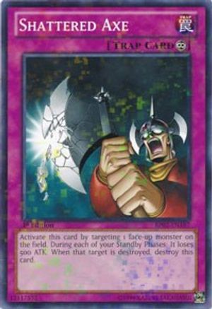 Shattered Axe (Mosaic Rare) (BP02-EN187) - Battle Pack 2: War of the Giants Unlimited