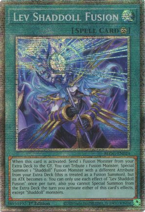 Lev Shaddoll Fusion (Starlight Rare) (BLGG-EN024) - Battles of Legend: Glorious Gallery 1st Edition