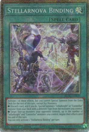Stellarnova Binding (Starlight Rare) (BLGG-EN020) - Battles of Legend: Glorious Gallery 1st Edition