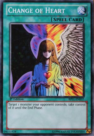 Change of Heart (Starfoil) (BP01-EN037) - Battle Pack: Epic Dawn Unlimited