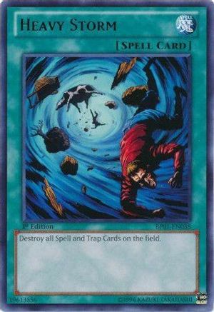 Heavy Storm (Starfoil) (BP01-EN038) - Battle Pack: Epic Dawn Unlimited
