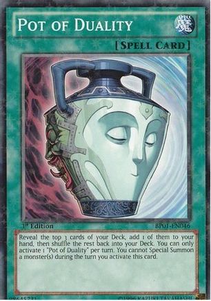 Pot of Duality (Starfoil) (BP01-EN046) - Battle Pack: Epic Dawn Unlimited