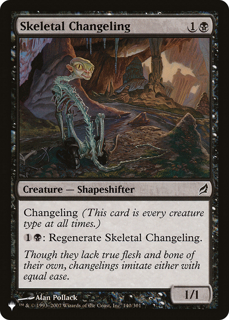 Skeletal Changeling [The List] | The CG Realm