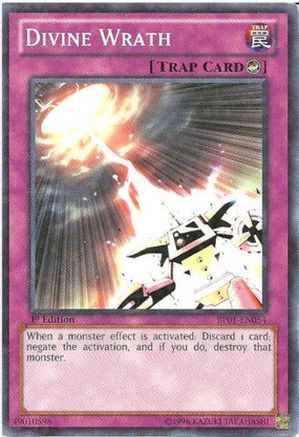 Divine Wrath (Starfoil) (BP01-EN054) - Battle Pack: Epic Dawn Unlimited