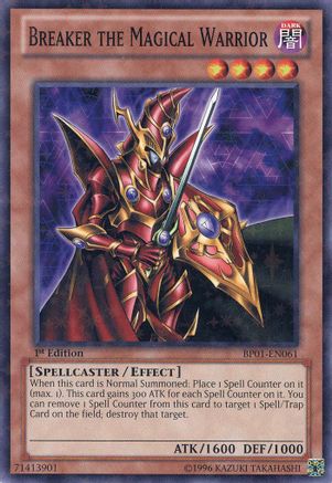 Breaker the Magical Warrior (Starfoil) (BP01-EN061) - Battle Pack: Epic Dawn Unlimited