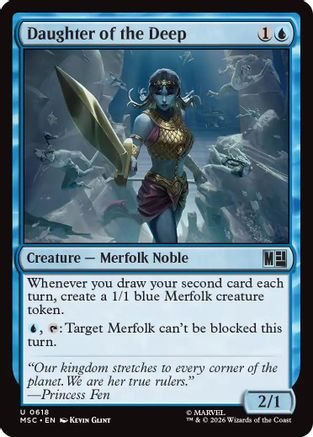 Daughter of the Deep (MSC-618) - Commander: Marvel Super Heroes