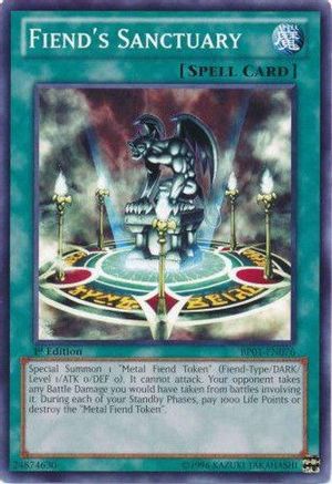 Fiend's Sanctuary (Starfoil) (BP01-EN076) - Battle Pack: Epic Dawn Unlimited