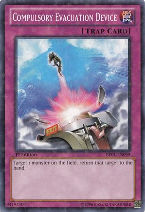 Compulsory Evacuation Device (Starfoil) (BP01-EN099) - Battle Pack: Epic Dawn Unlimited