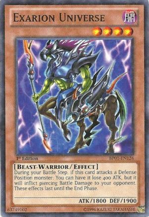 Exarion Universe (Starfoil) (BP01-EN126) - Battle Pack: Epic Dawn Unlimited