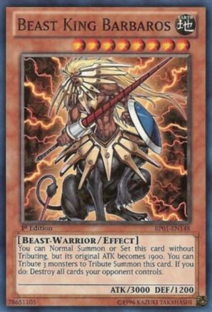 Beast King Barbaros (Starfoil) (BP01-EN148) - Battle Pack: Epic Dawn Unlimited