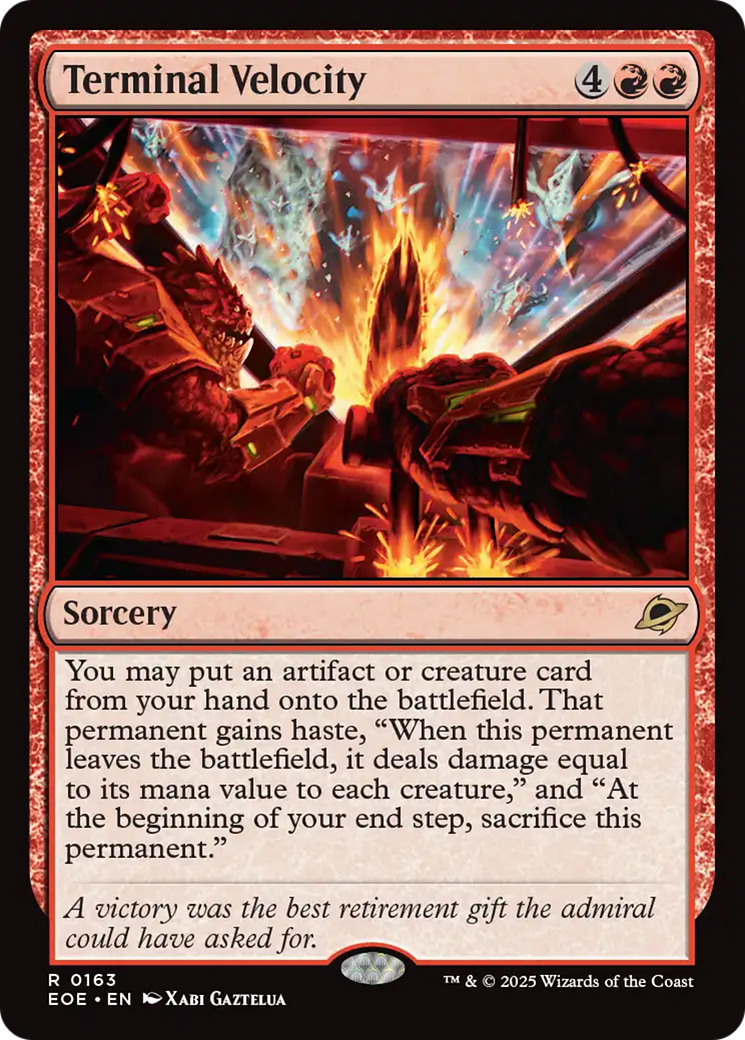 Terminal Velocity [Edge of Eternities] | The CG Realm