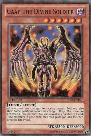 Gaap the Divine Soldier (Starfoil) (BP01-EN150) - Battle Pack: Epic Dawn Unlimited